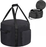 Geanta de transport pentru aragaz de picnic SIRUITON, tesatura oxford, negru, 50,8 x, 31,75 cm