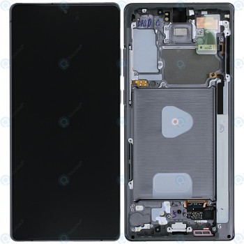 Samsung Galaxy Note 20 (SM-N980F SM-N981F) Unitate de afișare completă gri mistic GH82-23733A GH82-23495A foto
