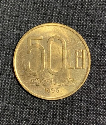Moneda 50 lei 1996 foto