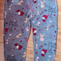 Pantaloni desene grosi cu buzunare fata LC Waikiki bumbac 2/3 ani noi