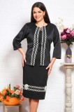 Sacou Elegant Calina Negru - 48Marimea