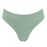 Chiloți Damă Seamless Ribbed, Kaki, Mărime Unică, Oem