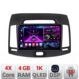 Navigatie Hyundai Elantra 2007-2011 A-2009 4+64 InCell Display 1K Android Waze USB Navigatie Internet Youtube Radio CarStore Technology