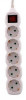 Prelungitor Well 5 prize, 3m, Intrerupator, 3x1.5mmp, Alb, Interior, 3500W, 230V