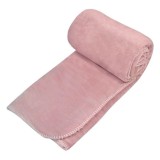 Cumpara ieftin Patura din Imitatie de Blana Catifelata Powder Pink 200x150cm