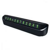 Suport Auto Bord Numar Telefon Fluorescent ABS, Montare Usoara, Rezistent Temperatura