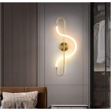 Cumpara ieftin Aplica LED, 16W, 56CM, alama, spirala, lumina/rece/calda/neutra