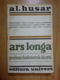 n4 AL. HUSAR - ARS LONGA ( PROBLEME FUNDAMENTALE ALE ARTEI )