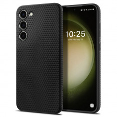 Husa Spigen Liquid Air pentru Samsung Galaxy S23 Negru Mat