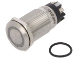 Comutator anti-vandalism IP65 2 poziții SPDT 3A/220VAC 5A/24VDC