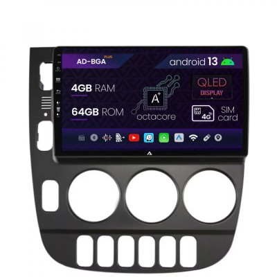 Navigatie Mercedes Benz ML W163 (1998-2005), Android 13, A-Octacore 4GB RAM + 64GB ROM, 9 Inch - AD-BGA9004+AD-BGRKIT405V2 foto