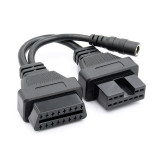 Cumpara ieftin Cablu adaptor Auto Techstar&reg;, Mitsubishi, 12 Pin la OBD2 16 Pin