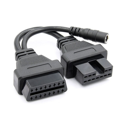 Cablu adaptor Auto Techstar&amp;reg;, Mitsubishi, 12 Pin la OBD2 16 Pin foto