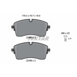 Textar set placute frana, frana disc Q+