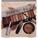 Set Machiaj 4 Produse Cosmetice, Technic, Mega Nudes Collection, Vegan