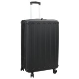 VidaXL Valiză cu blocare Negru 50 x 30 x 76 cm Plastic ABS 42006228