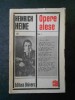 HEINRICH HEINE - OPERE ALESE volumul 1