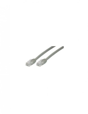 cablu telefonic 2/4 fire, negru/gri, 1,5 ml foto