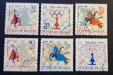 Rom&acirc;nia R.S.R. - Emisiunea Tematică "Olimpiada de Șah - Havana, Cuba 1966" - Seria Completa (Ștampilate, Grafică de A. Dăscălescu)-RO1