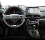 Folie Protectie Navigatie Hyundai Kona 2021-2022, Duragon, protectie Display Navigatie, silicon Transparent, Anti-zgarieturi, kit instalare