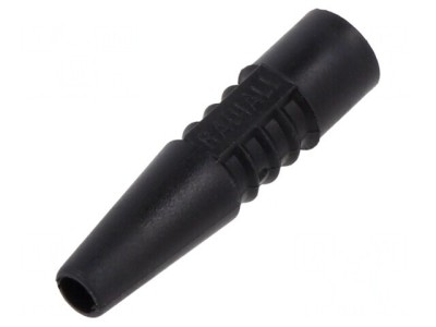 Manșon Negru pentru Mufe BNC 2.6mm Intrare 5.5mm Iesire foto