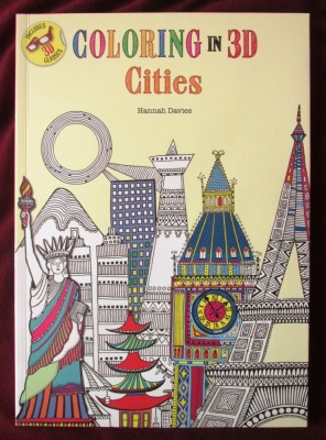 &amp;quot;COLORING in 3D - CITIES. Includes 3D glasses&amp;quot;, Hannah Davies. Carte de colorat in 3D - Orase, cu ochelari 3D. Carte noua foto