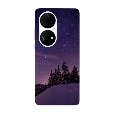 Husa compatibila cu Huawei Nova Y70 model Winter Sky Lights, Silicon, TPU, Viceversa foto