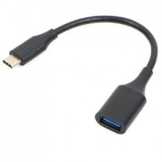 Cablu Gembird A-OTG-CMAF2-01 Adaptor USB 2.0 0.2 m Negru foto