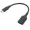 Cablu Gembird A-OTG-CMAF2-01 Adaptor USB 2.0 0.2 m Negru