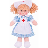 Bigjigs Toys Nurse Nancy păpușă