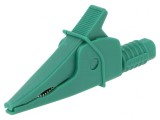 Bornă Crocodil Verde 20A 39mm 1kV Soclu 4mm