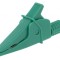 Bornă Crocodil Verde 20A 39mm 1kV Soclu 4mm
