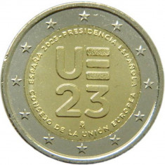 Spania moneda comemorativa 2 euro 2023 - Presedintia UE - UNC