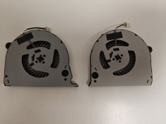 Set coolere Laptop Gaming, Dell, G5 15 5587, P72F, P72F002, NS85B00-17E06, NS85B00-17E07, DFS541105FC0T-FJQT, DFS2000054H0T-FJQS, 5V, 0.50A