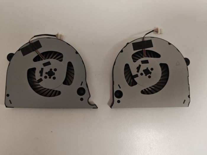 Set coolere Laptop Gaming, Dell, G5 15 5587, P72F, P72F002, NS85B00-17E06, NS85B00-17E07, DFS541105FC0T-FJQT, DFS2000054H0T-FJQS, 5V, 0.50A