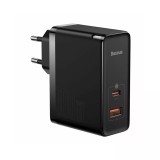 Incarcator retea Baseus GaN5 Pro, USB/USB-C, Quick Charge 4.0, 100W, PD3.0, Negru