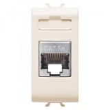 Priza FTP CAT 5E 1M Gewiss Chorus Ivory GW11422