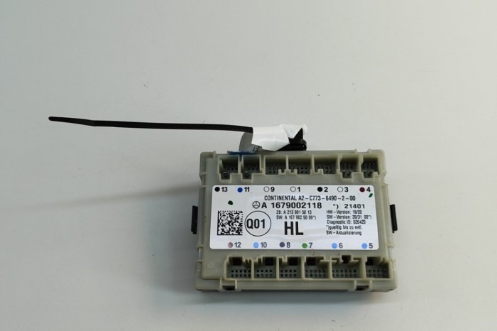 Modul de control ușă st&acirc;nga spate MERCEDES-BENZ GLS X167 2022 OEM: A1679002118,A2139015013,A1679025009,A2C7736490200 | 28487653