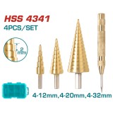 TOTAL - SET 3 BURGHIE CONICE IN TREPTE PowerTool TopQuality