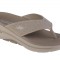 Papuci flip-flop Skechers Go Walk Arch Fit Sandal - Luminous 140269-NAT bej