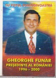 Bnk cld Calendar de buzunar 1997 - Gheorghe Funar