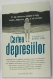 CARTEA DEPRESIILOR , volum coordonat de MARIUS CHIVU , 24 DE CONFESIUNI DESPRE TRISTETE , TEAMA , DISPERARE SI ALTI DEMONI , 2024 * PREZINTA HALOURI