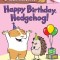 Happy Birthday, Hedgehog!: An Acorn Book (Hello, Hedgehog! #6)