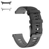 Curea din silicon compatibila cu Samsung Galaxy Watch Ultra, Sable Black