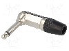 Conector jack, Jack 6,3mm, 2 contacte, tata, CLIFF - SEP/1C (FM1088)