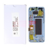 LCD+Touchscreen cu Rama Samsung Galaxy S8 / G950 BLUE Original Service Pack