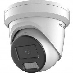 Camera supraveghere IP Dome ColorVu 2 MP, 2.8 mm, lumina alba 30 m, PoE Hikvision DS-2CD2327G2-L28 SafetyGuard Surveillance