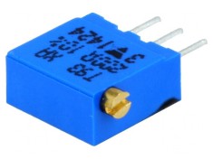 Potentiometru Multitura 500&Omega; 500mW THT &plusmn;10% T93XA