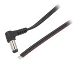 Cablu Alimentare DC 5,5/2,5 1,5m Negru
