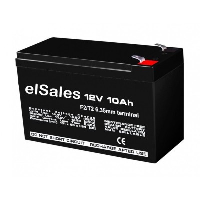Acumulator Plumb-Acid elSales ELS-12V10A , 12 Volti ,10 Amperi pentru UPS-uri , negru foto